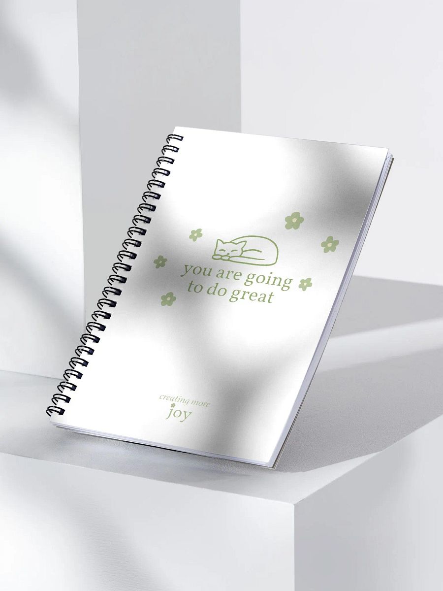 going to do great \ spiral notebook product image (3)
