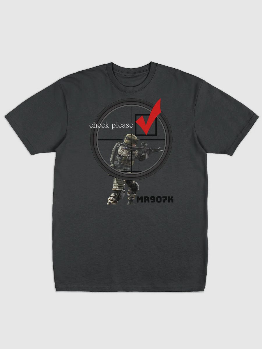 Check Please Tactical Tee product image (1)