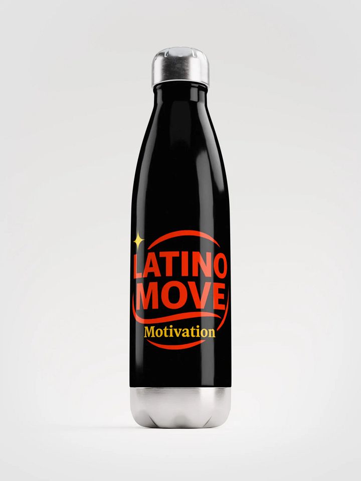 Latino Move Water Bottle Black product image (1)