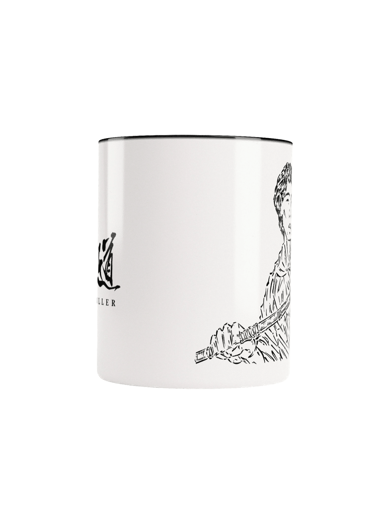 MEIFUMADO | Test | Black & White Mug product image (5)