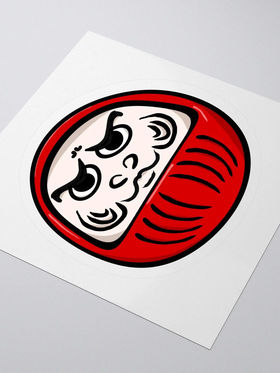 Daruma Doll Perseverance Stickers product image (7)