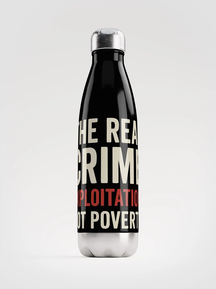 Exploitation Stainless Steel Water Bottle product image (1)