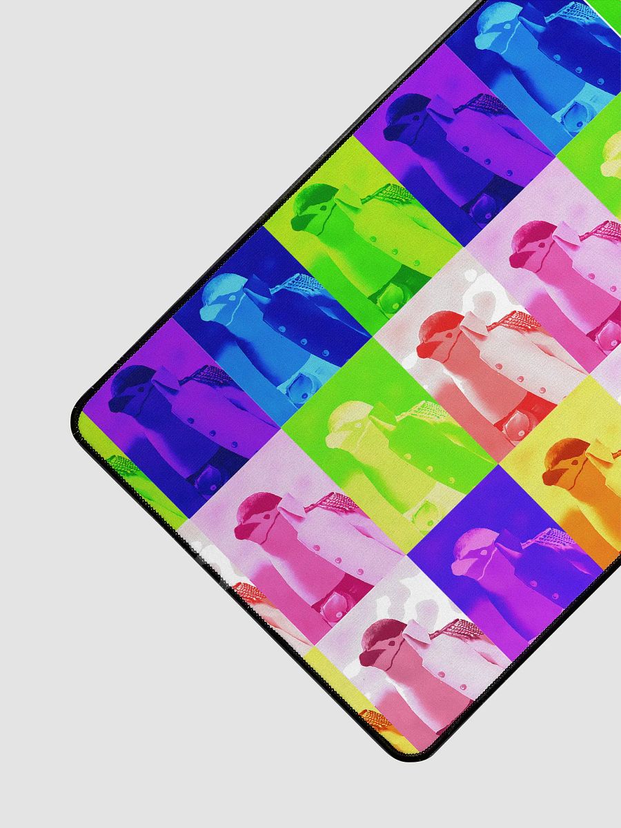 Rainbow Tiled Admiral Penguin Desk Mat product image (3)