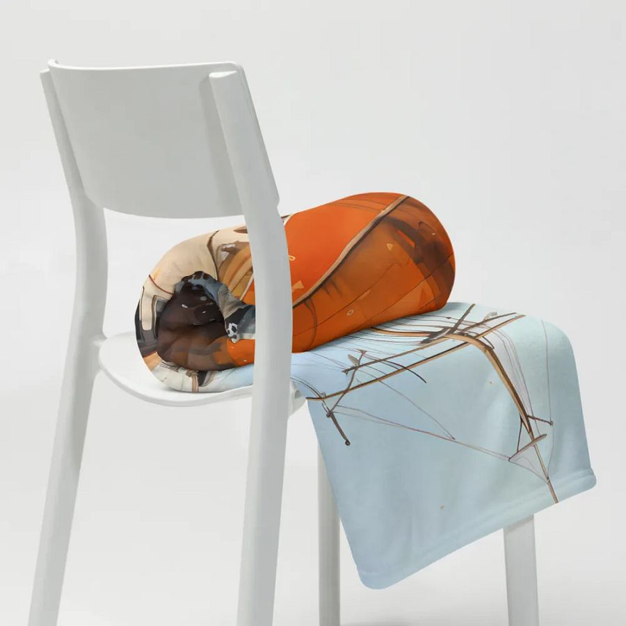 Shipwreck Fishing Boat Throw Blanket product image (9)