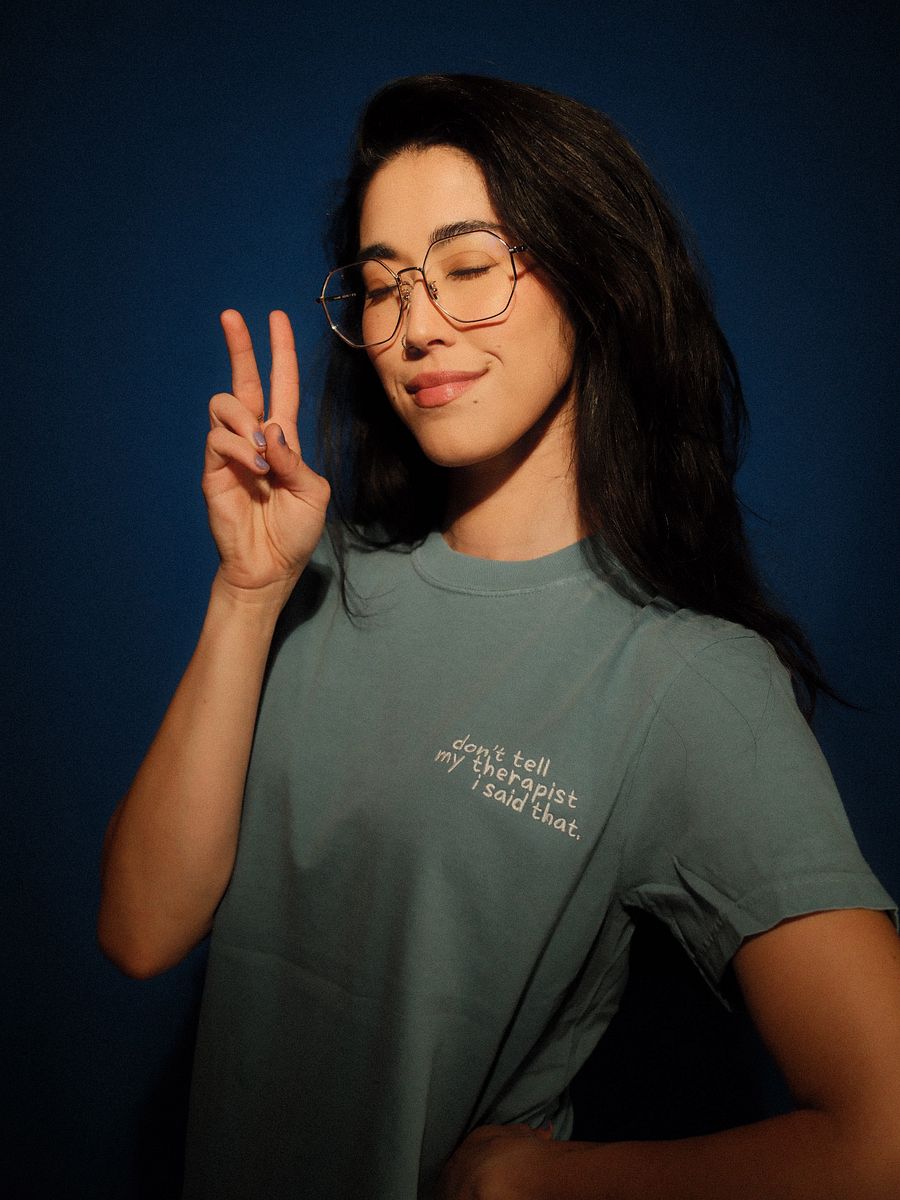 Therapy Shirt (Embroidered) product image (1)