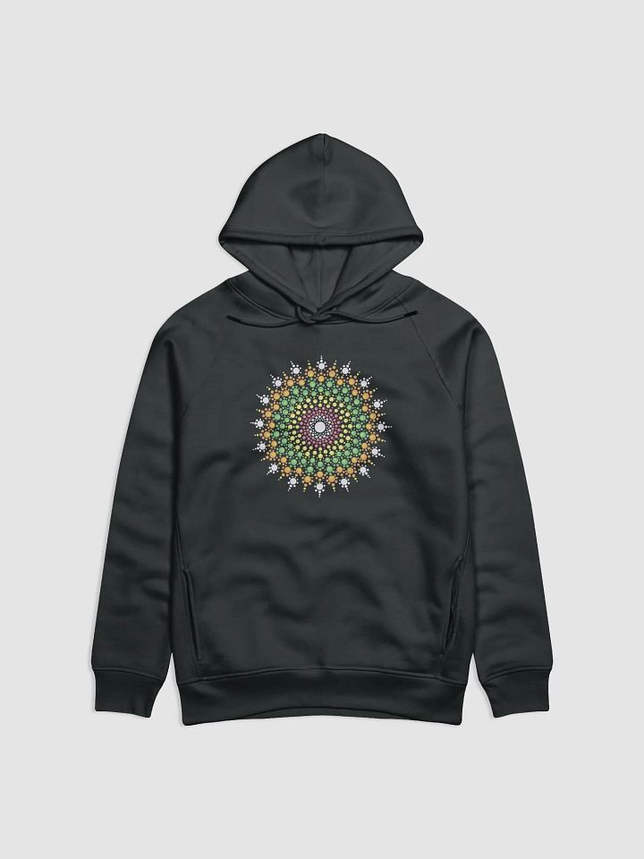 Pastel Dot Mandala Eco Hoodie product image (1)