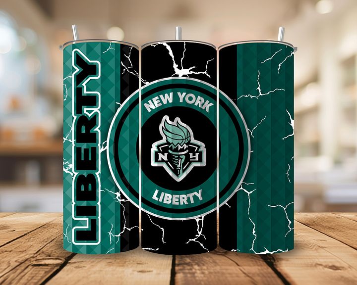 NewYork Liberty WNBA Stainless Steel Tumbler product image (1)