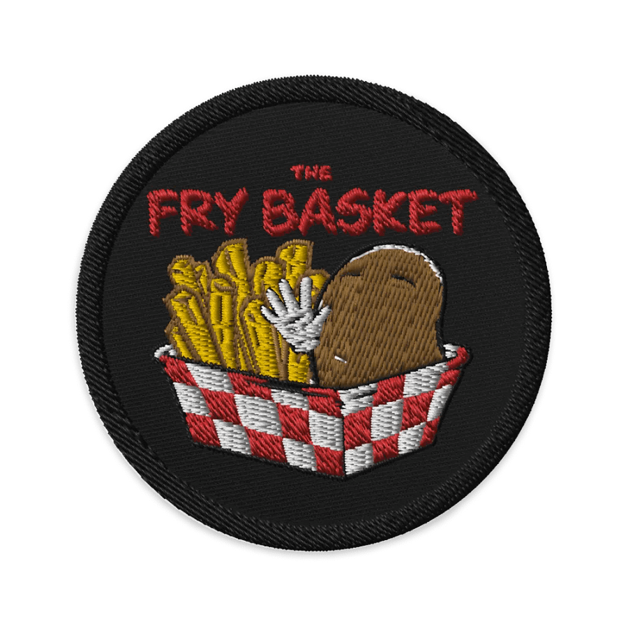 The Fry Basket Classic Patch (Round) product image (1)