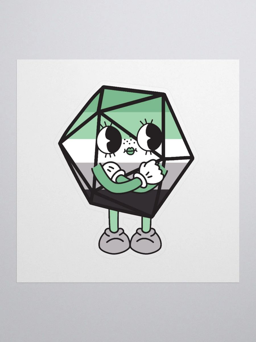 Aromantic Pride Sticker product image (1)