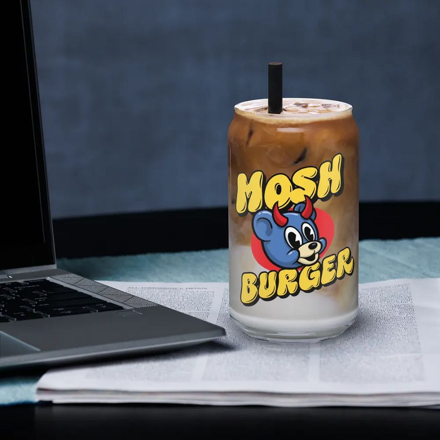 Mosh Burger- Can Shaped Glass product image (5)