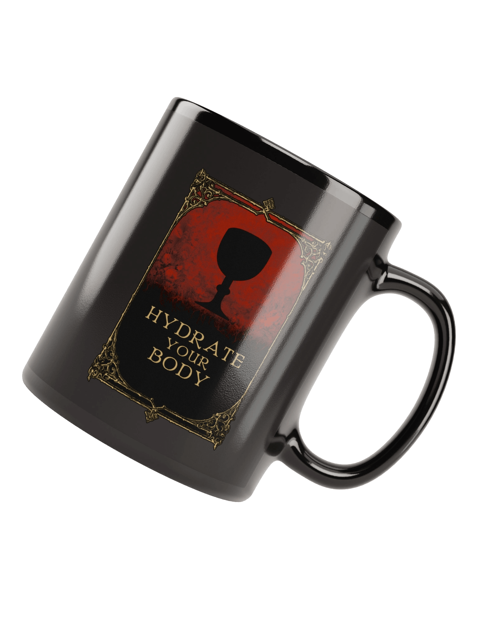 Hydrate Your Body Mug (Front + Back Design) product image (4)