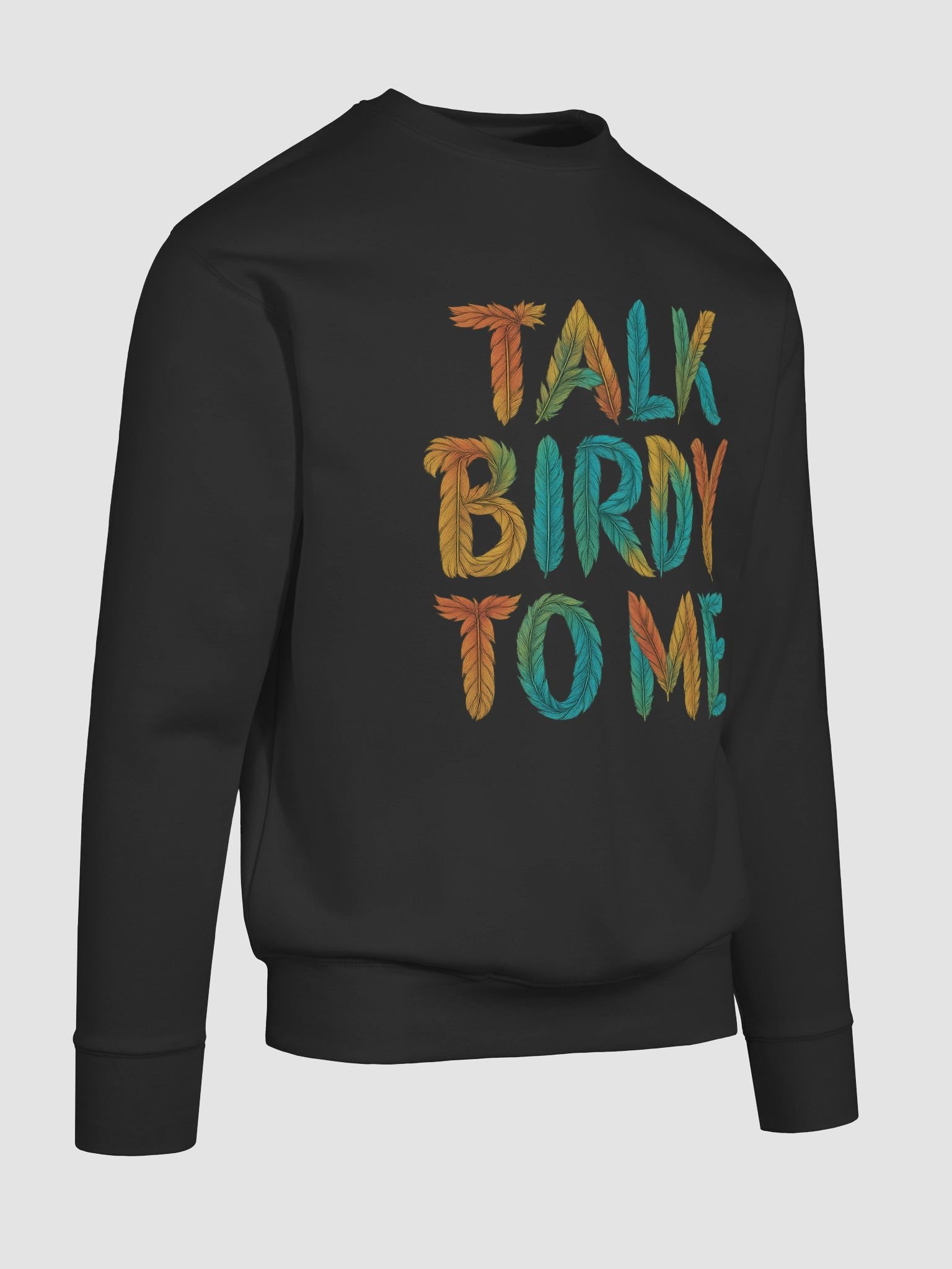 Talk Birdy to Me Sweatshirt | Cozy Bird Watching Crewneck for Bird Lovers, Ornithologists & Nature Enthusiasts | Funny Retro Wildlife Gift product image (10)