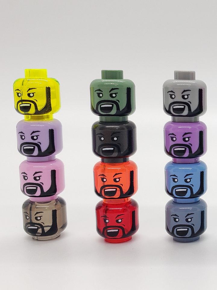 B.A. Jerk Head Pack (4-Pack Blind Bag of Random Colors) product image (1)