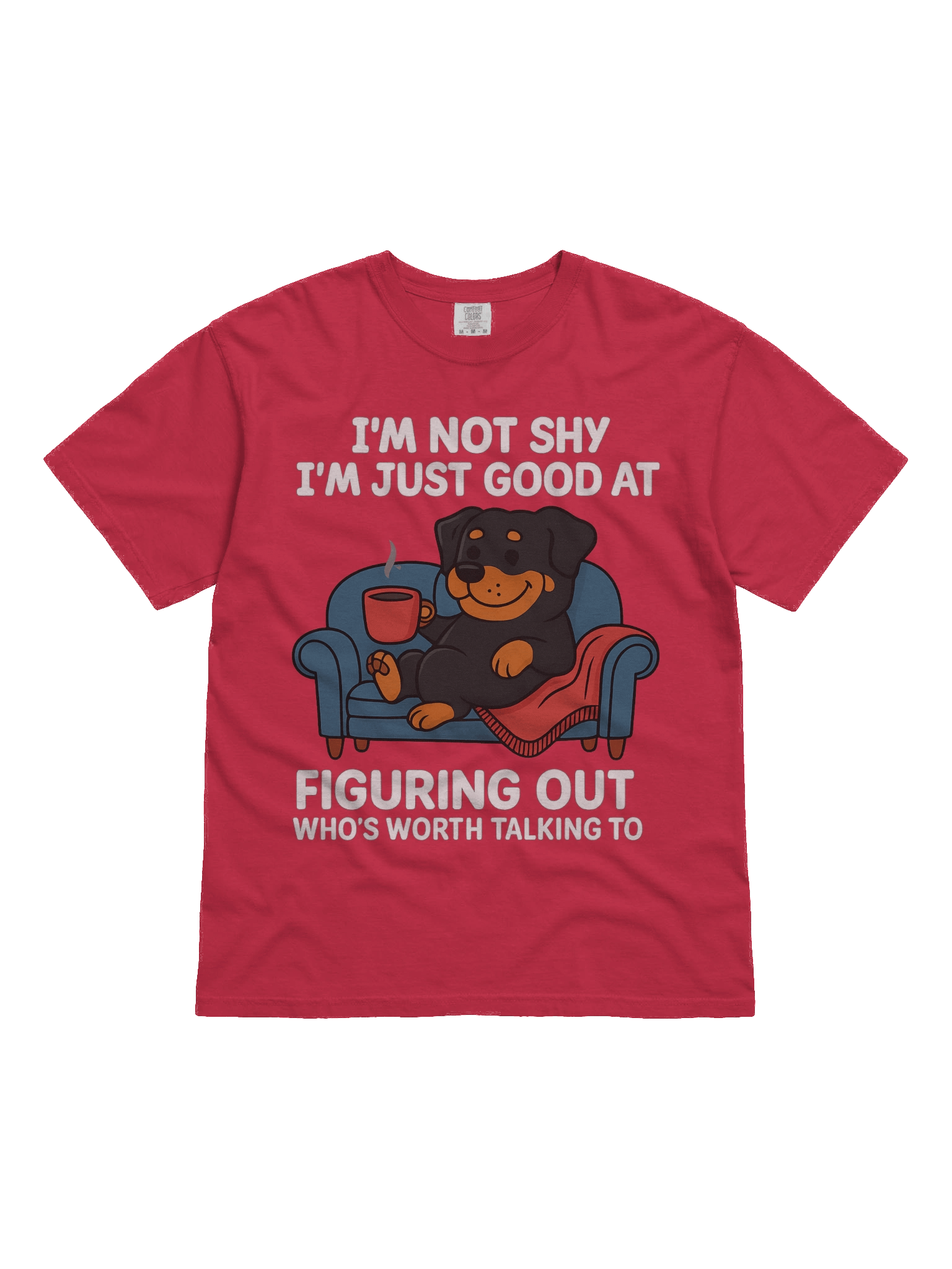 Shy Rottweiler Tee Tee product image (9)