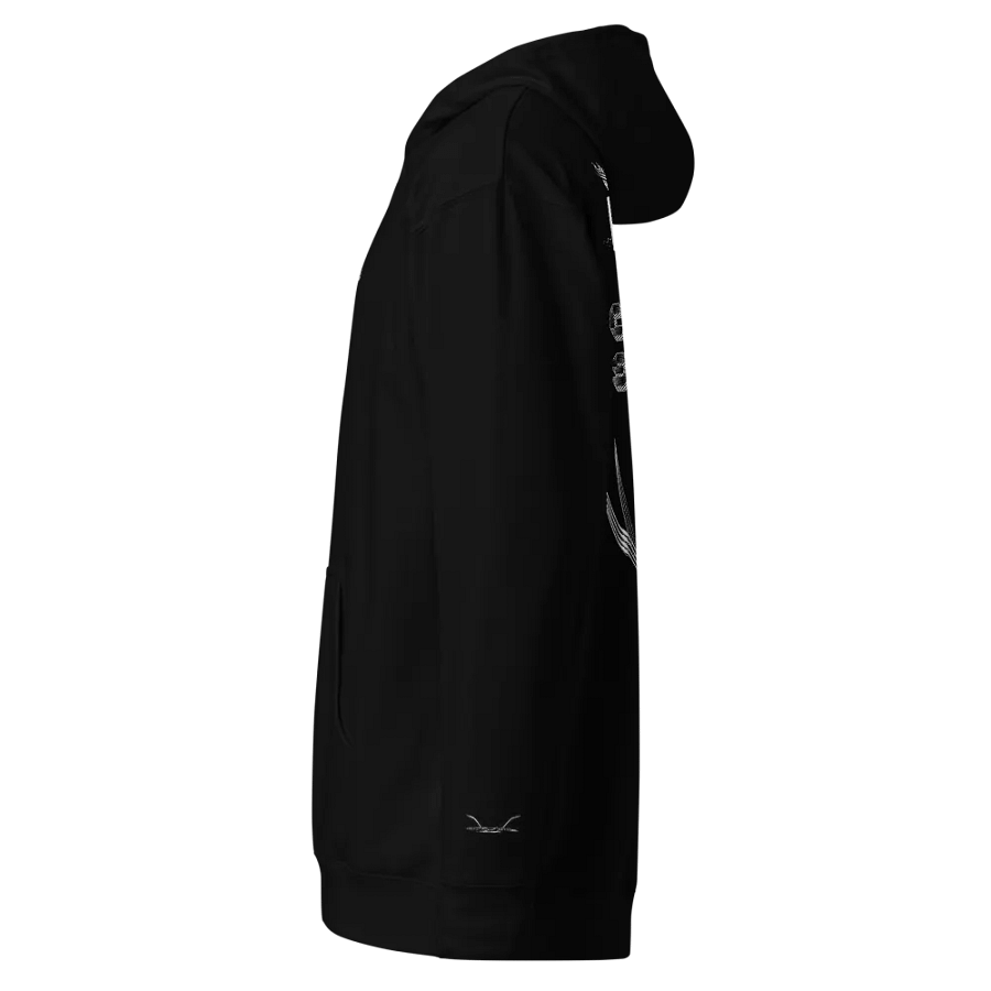 Midweight Hoodie - Embroidered - Co Founder Shaumarai - White HApex Gear White Logo product image (3)