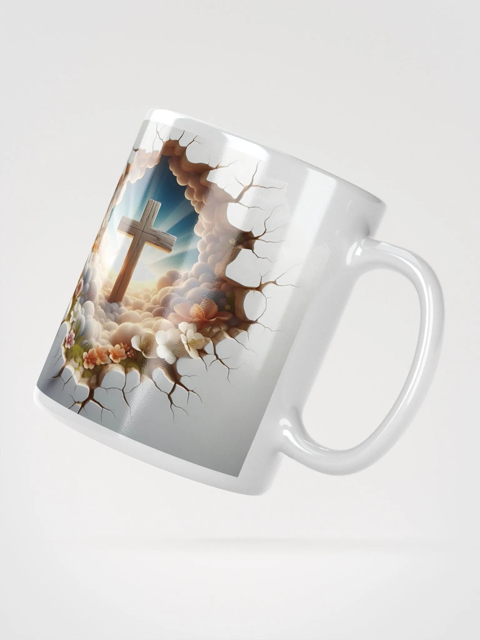 3D Cross Coffee Mug product image (3)