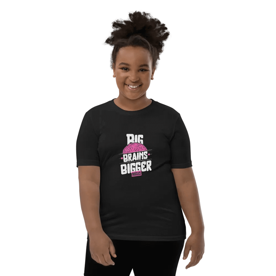 Big Brains Bigger Muscles Kids Shirt product image (13)