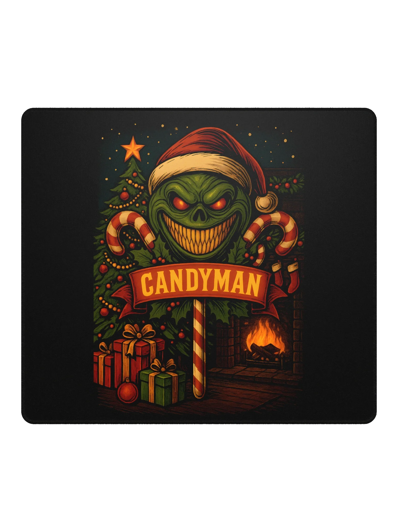 Sinister Santa Gaming Mouse Pad product image (2)