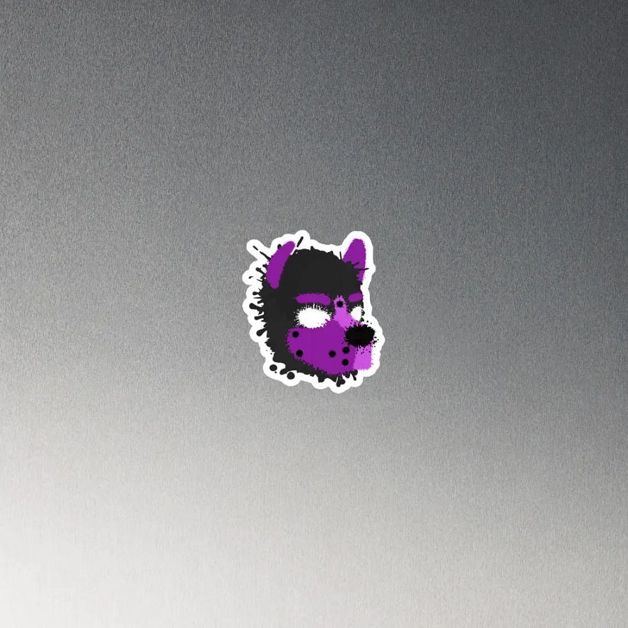 Pup Splatter Magnet - Purple product image (3)