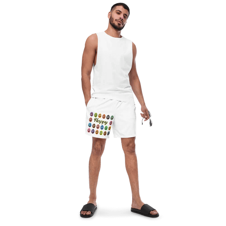 Happy Faces All-Over Print Swim Trunks product image (2)