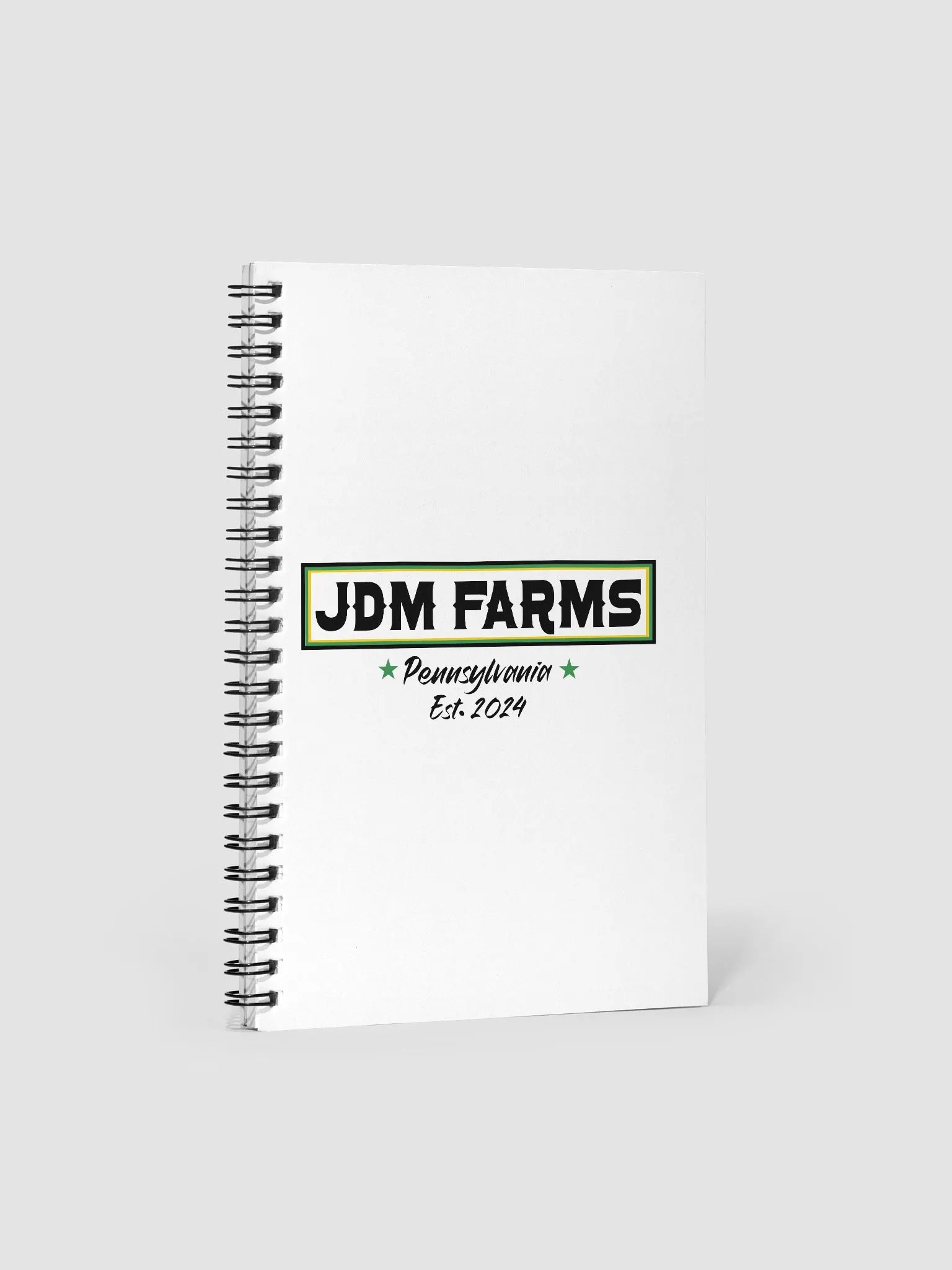 Starry Border Spiral Notebook product image (1)