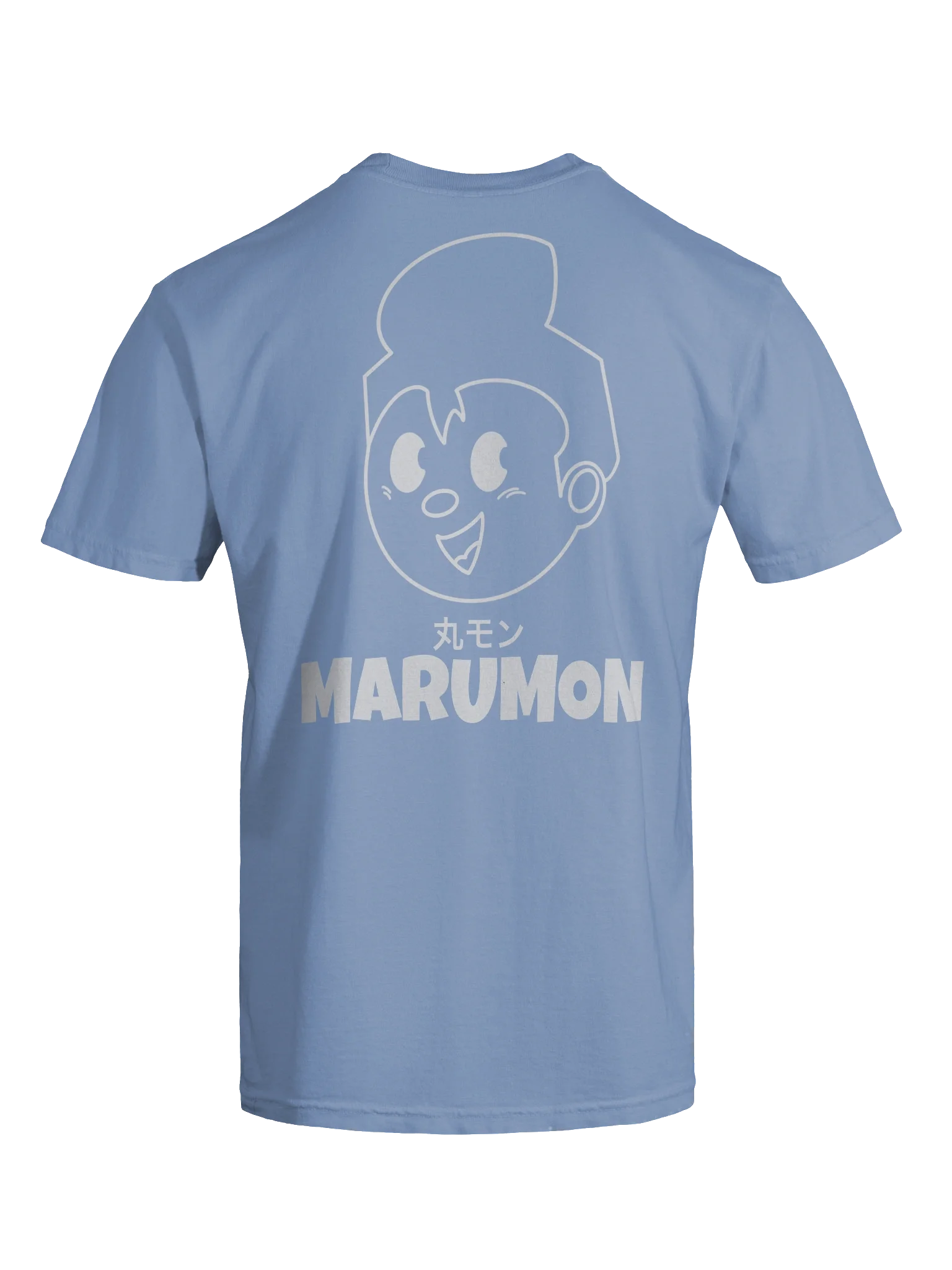 MARUMON HUMAN PRINT SHIRT BLUE product image (18)