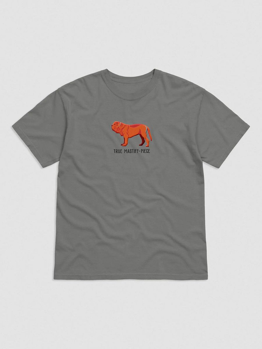 True Mastiff-Piece T-Shirt(Embroidered) of a Neapolitan Mastiff(Red) product image (4)