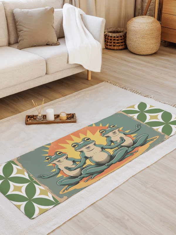 Zen Frog Yoga Mat product image (1)