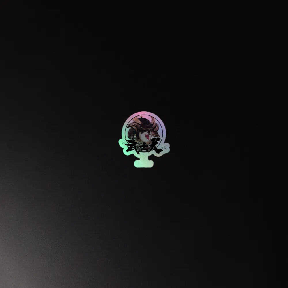 SHIBA SAMURAI STICKER product image (4)