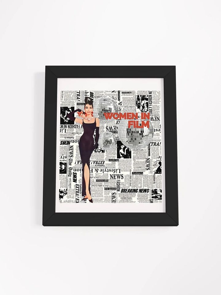AUDREY FRAMED POSTER product image (2)