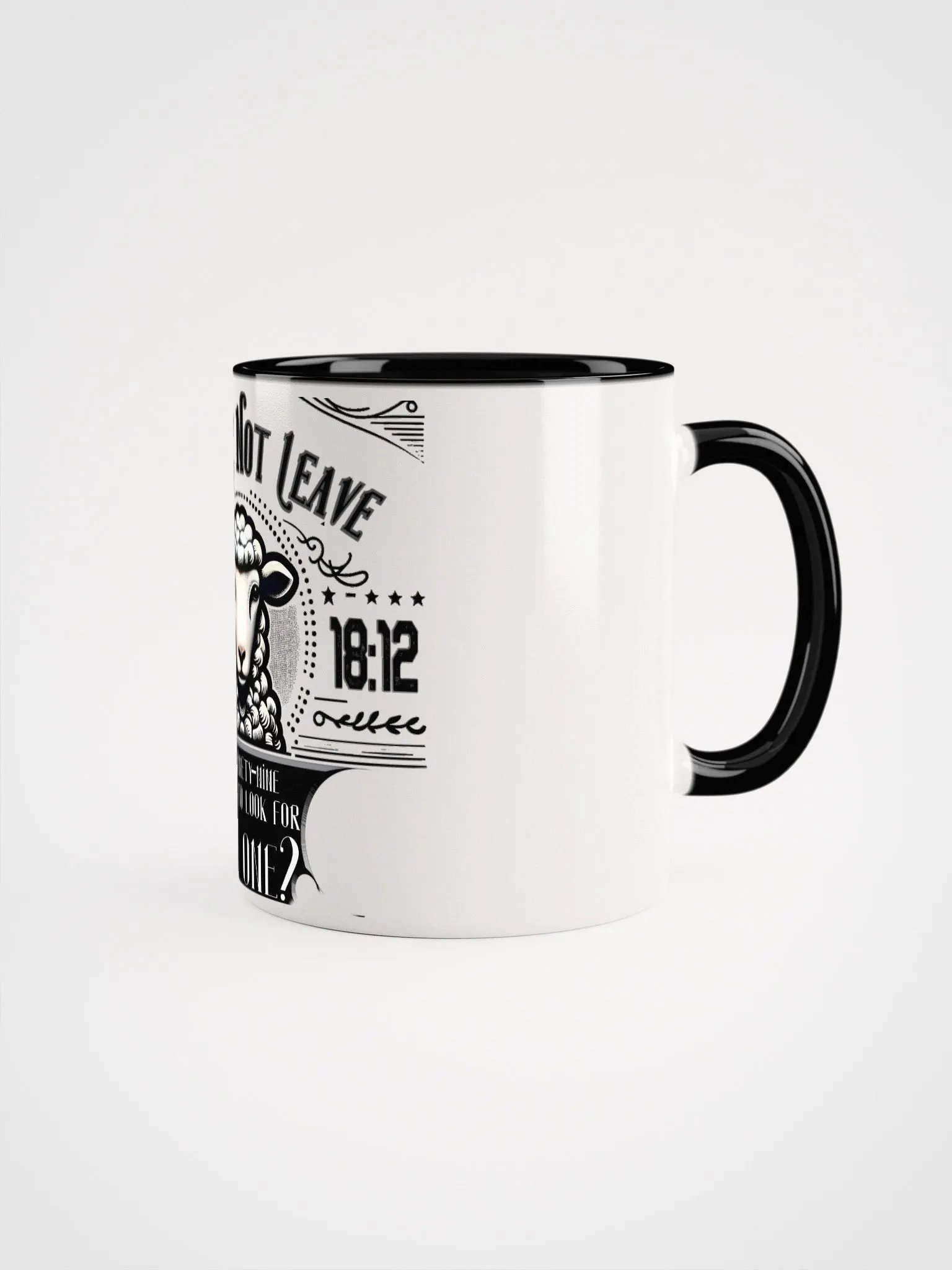 The One Found Sheep Mug product image (1)