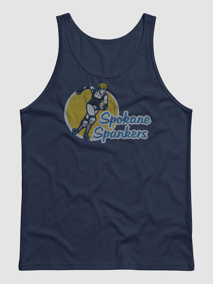 Spokane Spankers Roller Derby Tank Top product image (2)