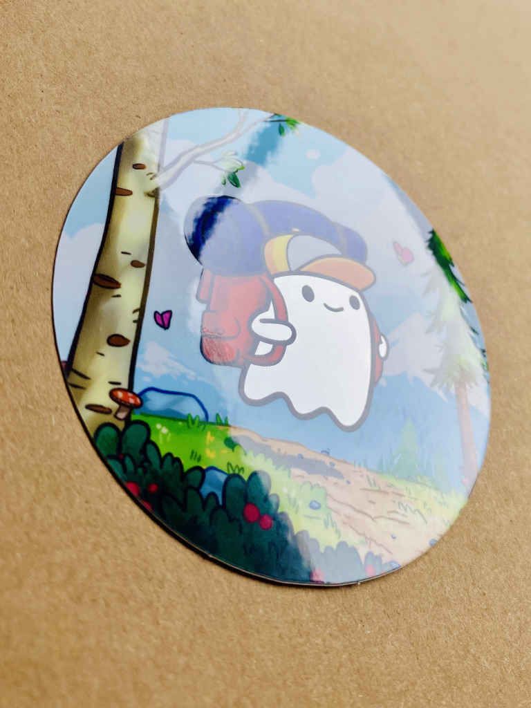 Free Spirit Mirror Sticker product image (2)
