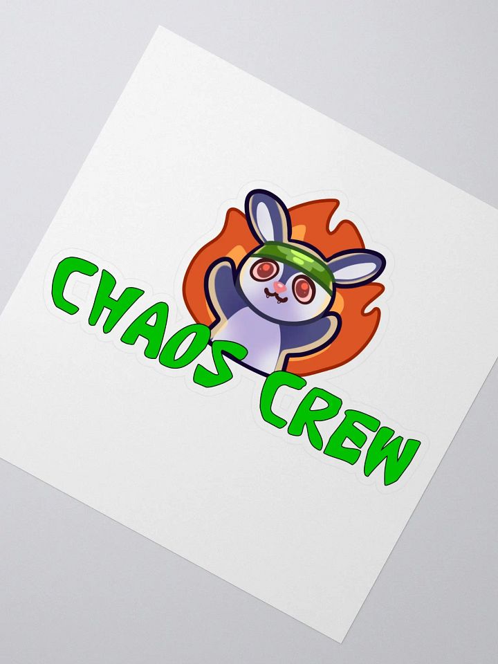 Chaos Crew Sticker product image (2)