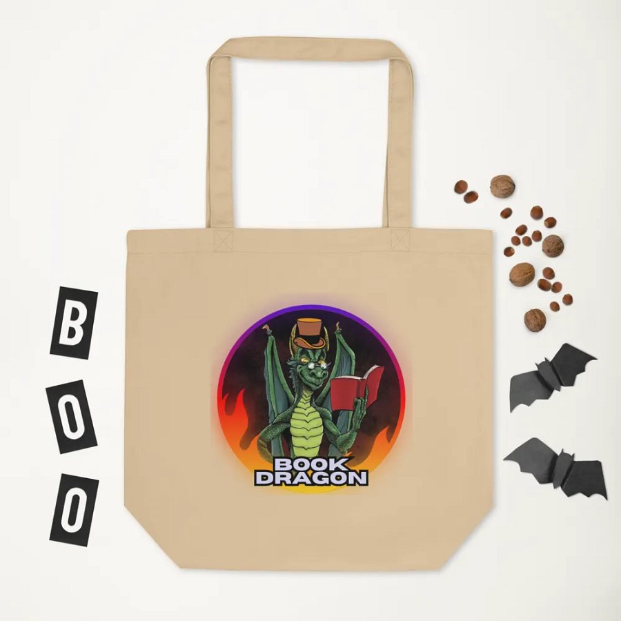 Book Dragon Eco Tote product image (6)
