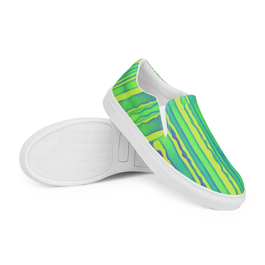 Ripple Effect Women's Slip-On Canvas Shoes product image (12)