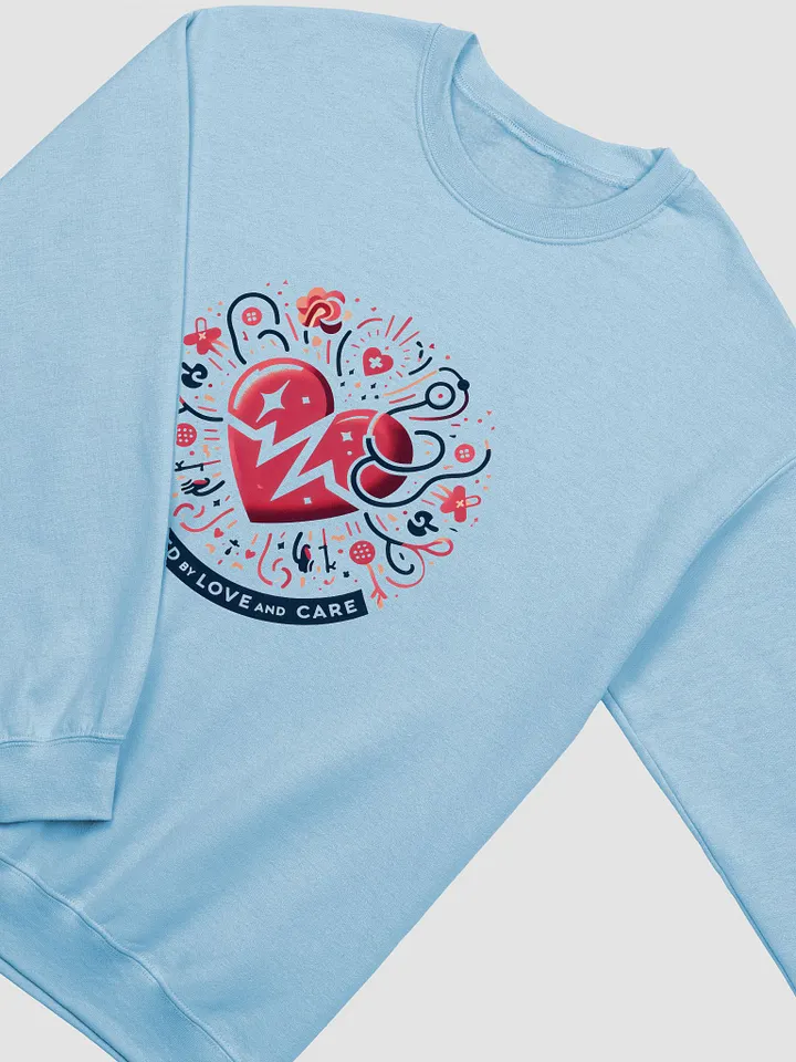 Powered by Love and Care Sweatshirt product image (8)