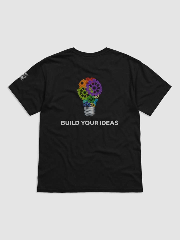 Build Your Ideas T-Shirt Black product image (2)