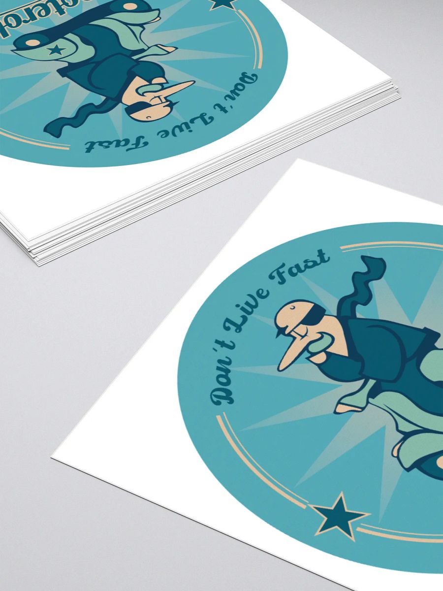 Mr Scooterola Kiss Cut Stickers product image (4)
