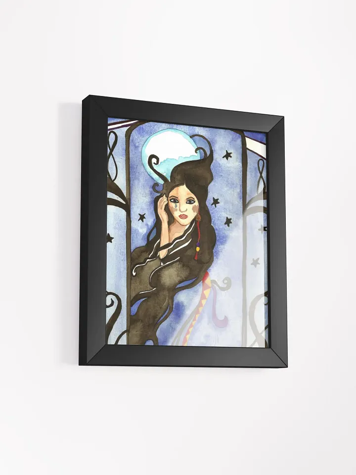 Kuutar Goddess Of The Moon Framed Print product image (4)