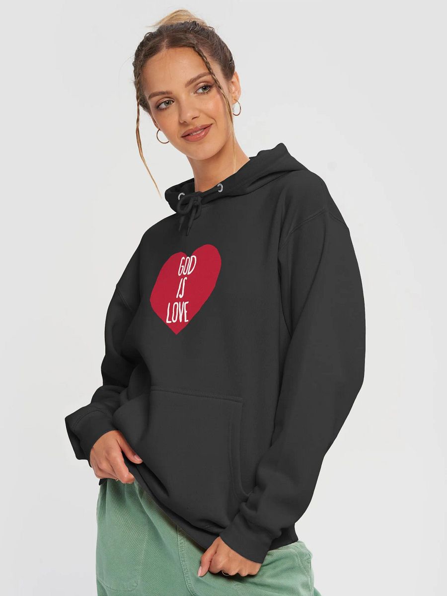God is Love Heart | Christian Faith Unisex Hoodie product image (18)