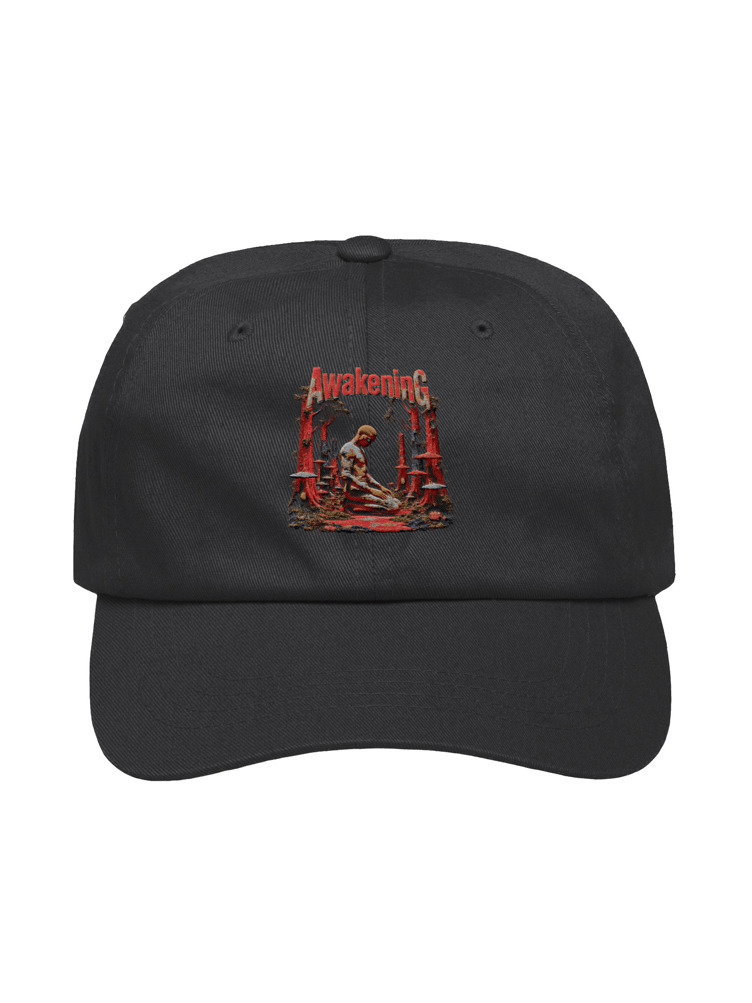 Spiritual Awakening Mystical Mushroom Grove Dad Hat product image (4)