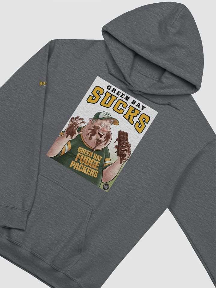 Green Bay Sucks Cartoon Hoodie | NFL Rivals Locker | Green Bay Packers | Trash Fanz product image (9)