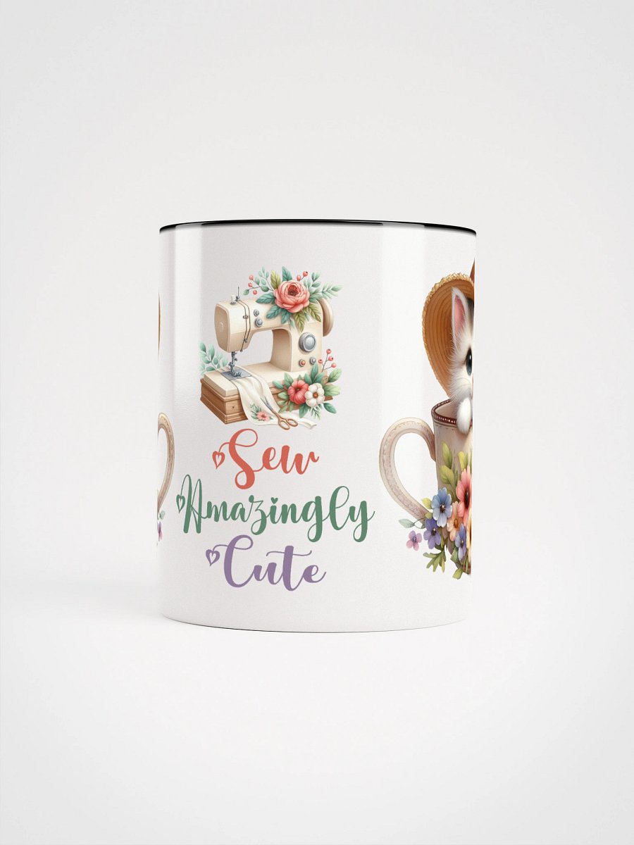 Sew Amazingly Cute Kitten Teacup Mug product image (2)