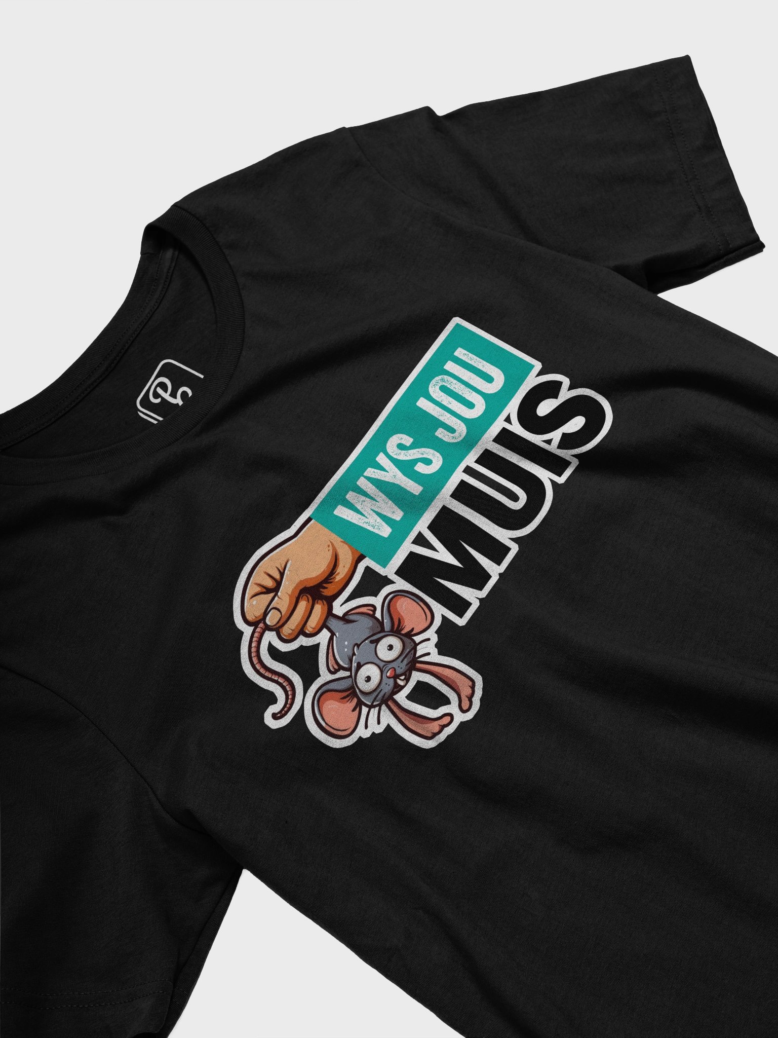Wys jou muis! Tee product image (3)