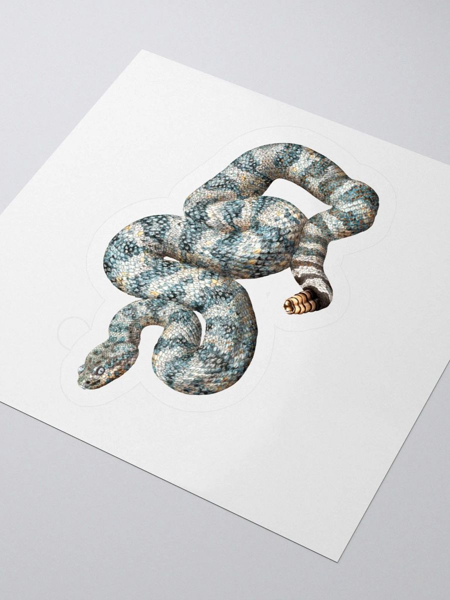 Die-Cut Sticker – Speckled Rattlesnake (Blue) product image (3)