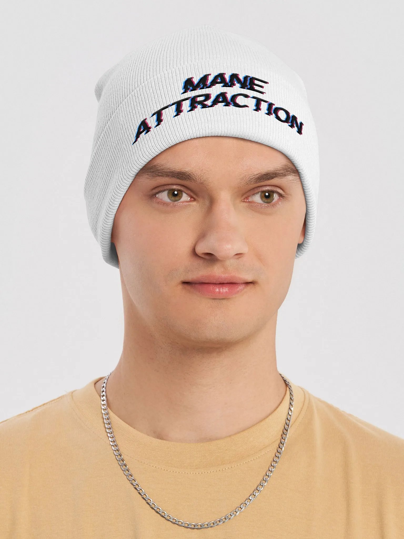 MA White Otto Beanie product image (6)