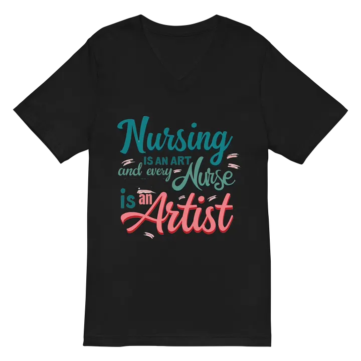 Nurse Artistry V-Neck Tee product image (3)