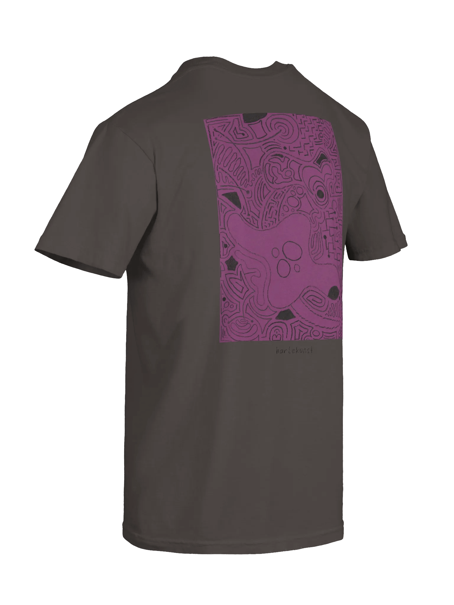 Envelop Me: Purple Print - Comfort Tee product image (7)