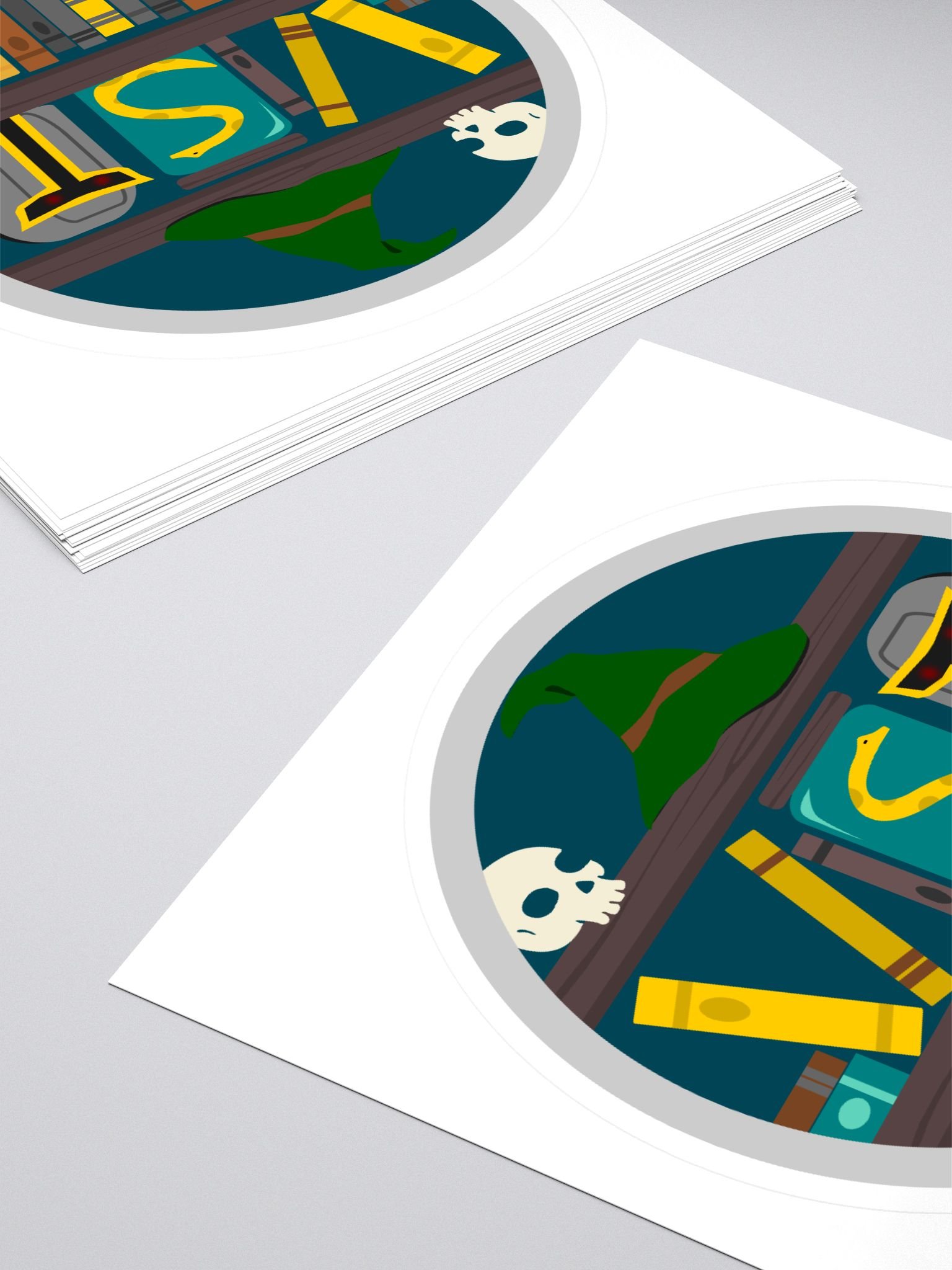 VST 2025 - "Vizards & Sorcerers Team" - Kiss Cut Sticker product image (4)